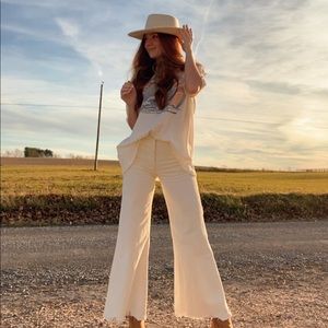 TRACTR brand wide leg pant